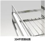 Easy To Assemble Kitchen Houseware Organizer With Adjustable Pole ' S Length